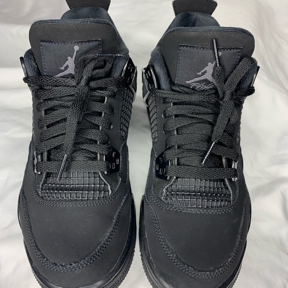 Jordan Shoes | Nike Air Jordan 4 Black Cat Youth Size 6 Gs Retro | Poshmark